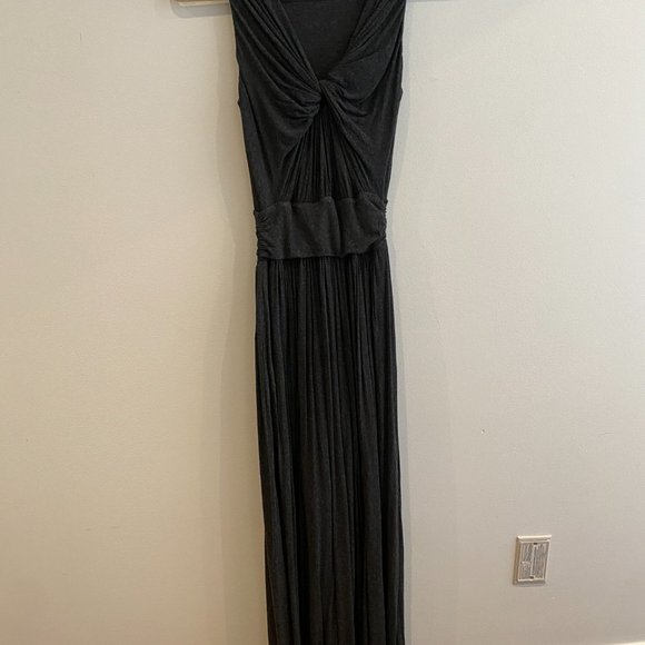 Bailey 44 Grey Maxi Dress with Twist Top - Picture 4 of 8